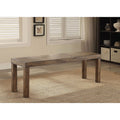 Rustic Oak Small Bench O3144