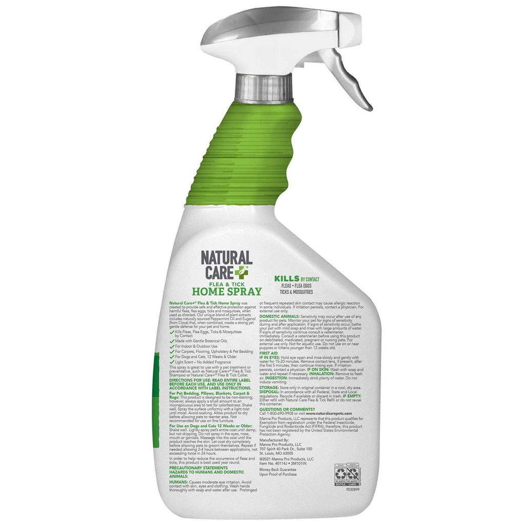 Natural Care Flea and Tick Home Spray O561627
