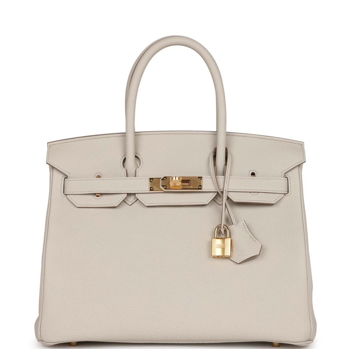 Beton Togo Leather Handbag B48532