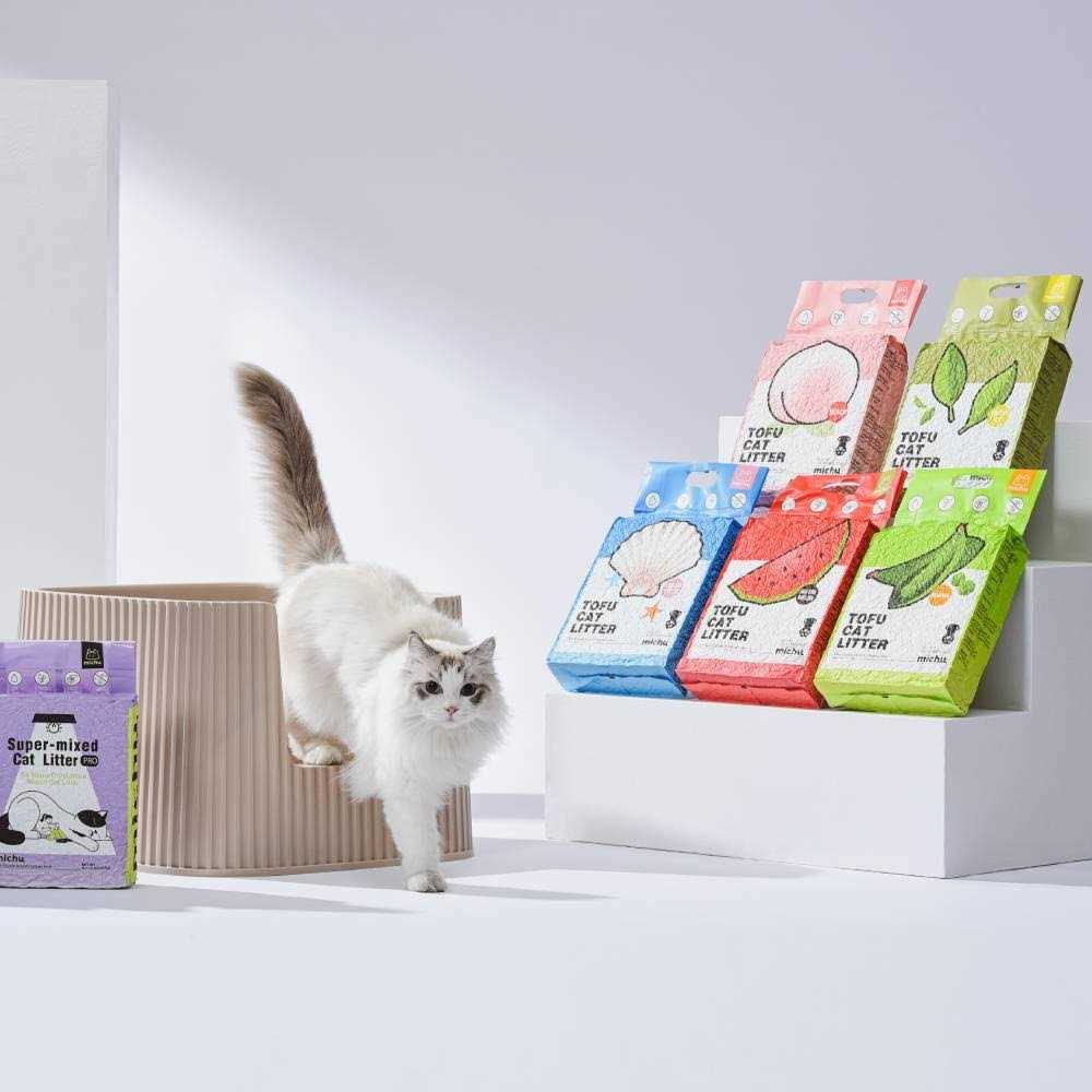 Natural Clumping Tofu Cat Litter 5.5lb L9908