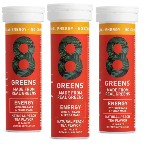 Effervescent Tablets Peach Flavor Pack of 3 W8719