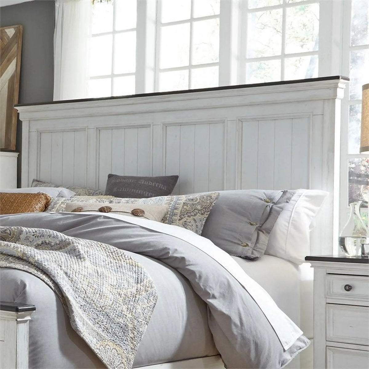White King Panel Headboard T3622