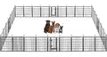 40 inch 16 Panels Metal Dog Playpen D605