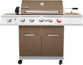 5-Burner Propane Gas Grill with Rotisserie Kit X727054