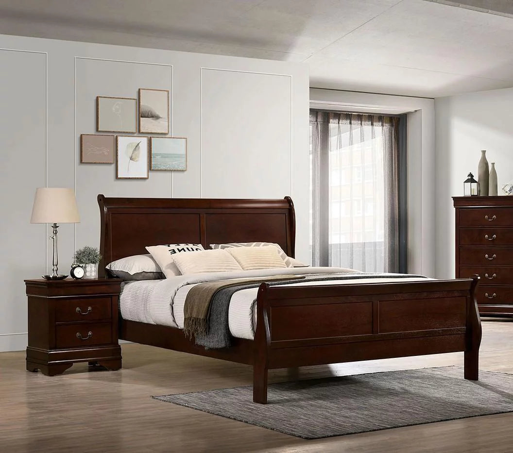 Solid Wood 5pcs Bedroom Set V180298