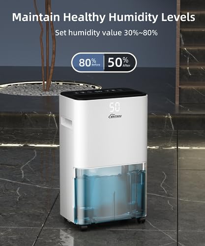 50 Pints Dehumidifier with Drain Hose N5475
