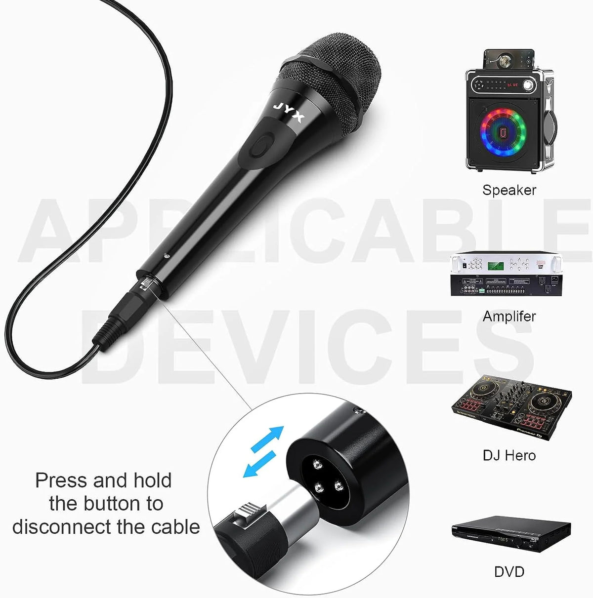 Unidirectional Dynamic Microphone L57228