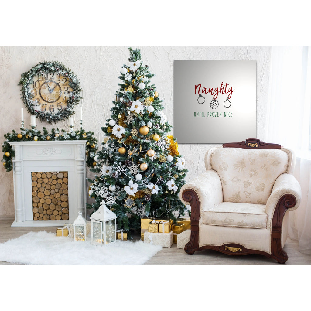 Naughty Gallery Wrapped Canvas 10x10 A84685