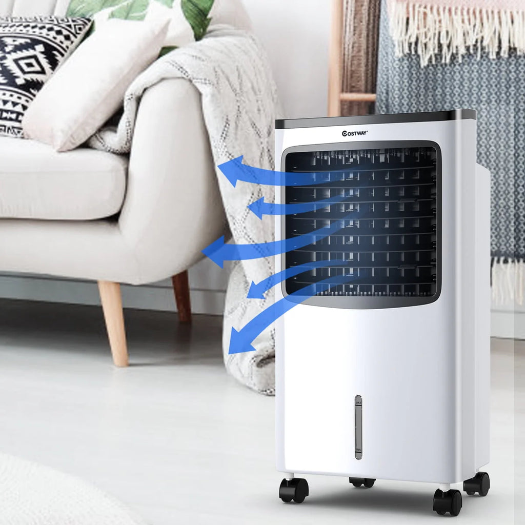 Portable Cooler Fan Humidify Anion Remote Control W965