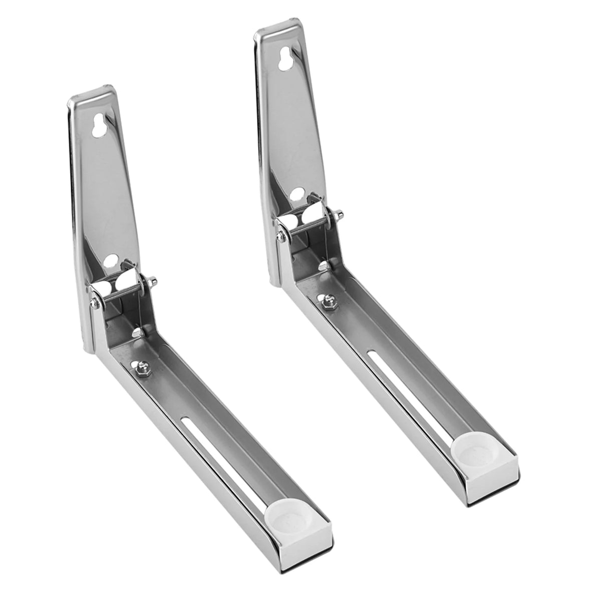 Stainless Steel Microwave Oven Bracket Wall Mount Rack Shelf, 1 pair B5500