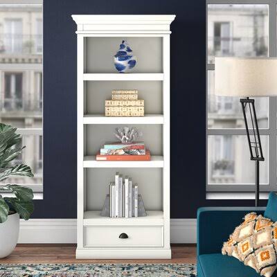 Pure White Standard Bookcase P44762