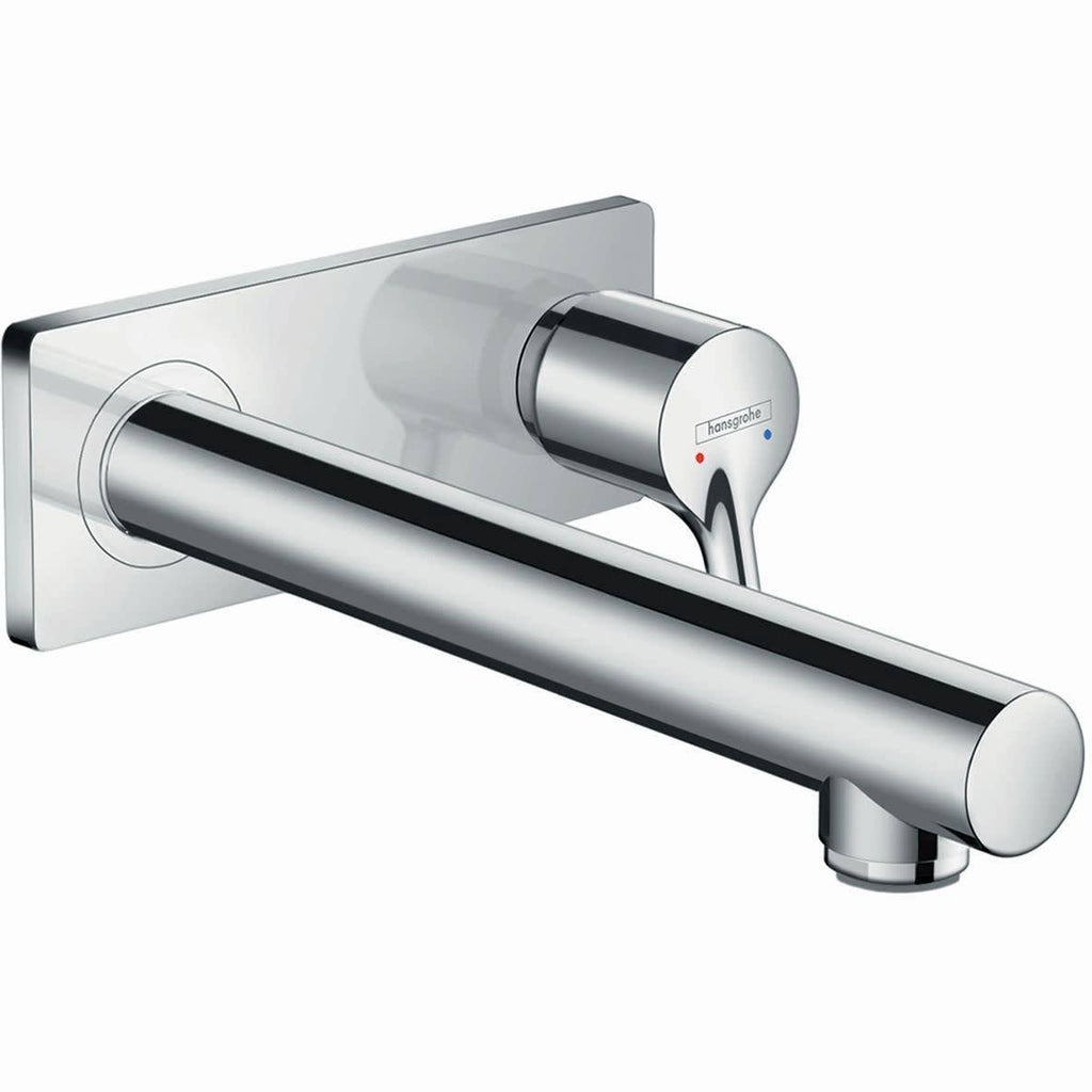 Chrome Wall-Mounted Single-Handle Faucet Trim N8213