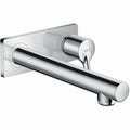 Chrome Wall-Mounted Single-Handle Faucet Trim N8213