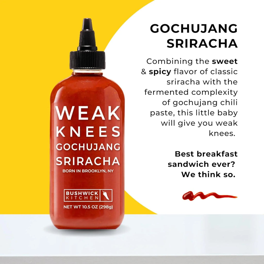 Gochujang Sriracha Hot Sauce 10.5oz Easy Squeeze Bottle U9924