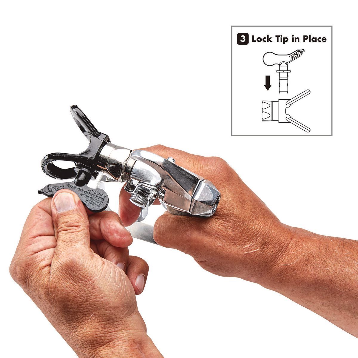 Reversible Airless Paint Spray Tip R67102