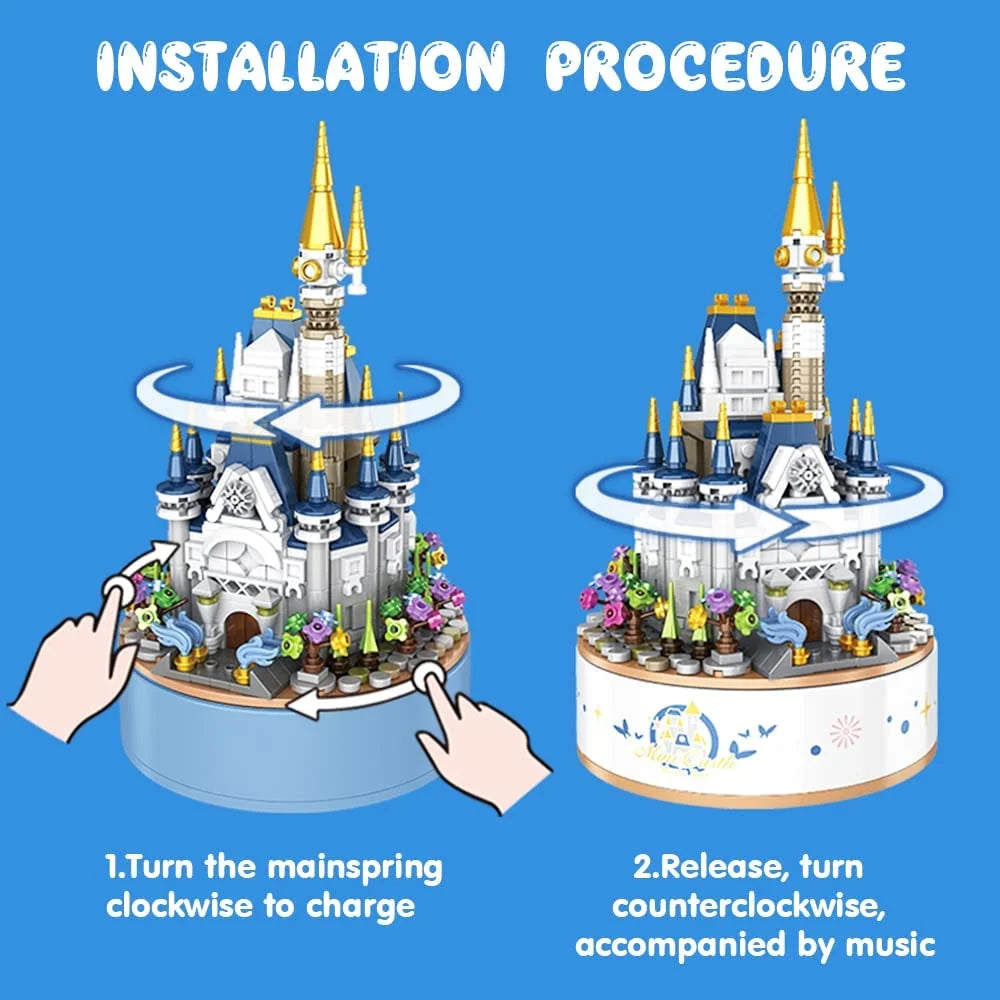617pcs Castle Model Building Toys Q151