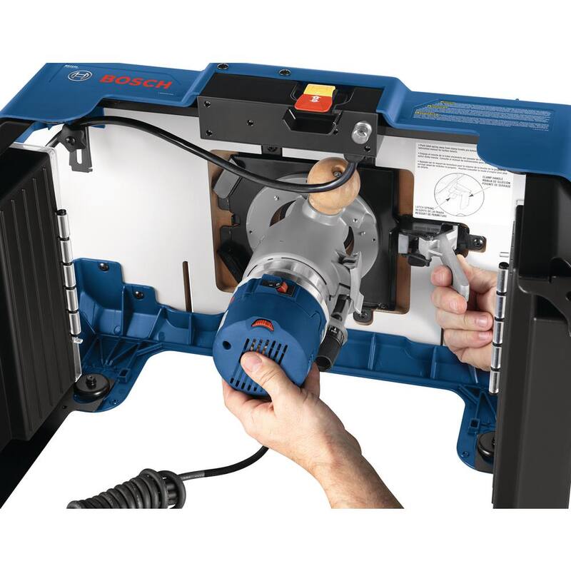 Portable Router Table with Vacuum Hose Port A7409
