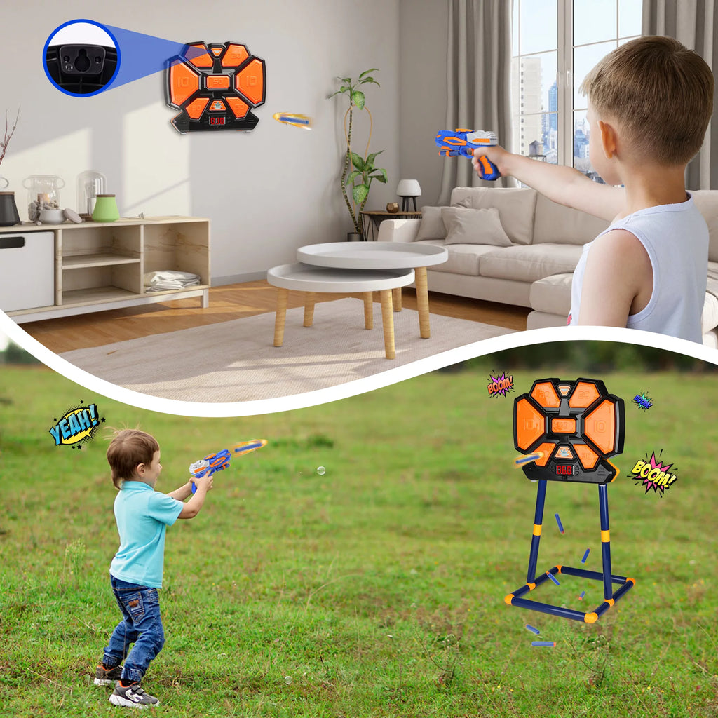 Shooting Target with Electronic Scoring Board A433