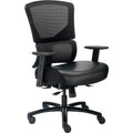 Black Mesh Back Chair with Synthetic Leather X4483