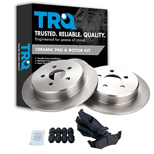 Rear Ceramic Brake Pad & Rotor Kit K743