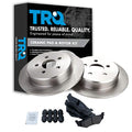 Rear Ceramic Brake Pad & Rotor Kit K743