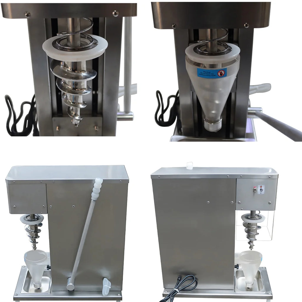 Electric Fruit Ice Cream Machine Juice Yogurt Milkshake Mixer N187051