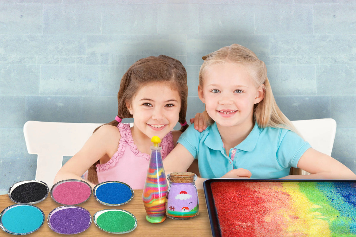 16 lbs 16 Colors Kids Play Sand U706786