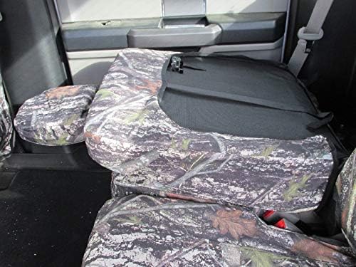 Waterproof Fabric Front and Rear Seat Cover Set E980630