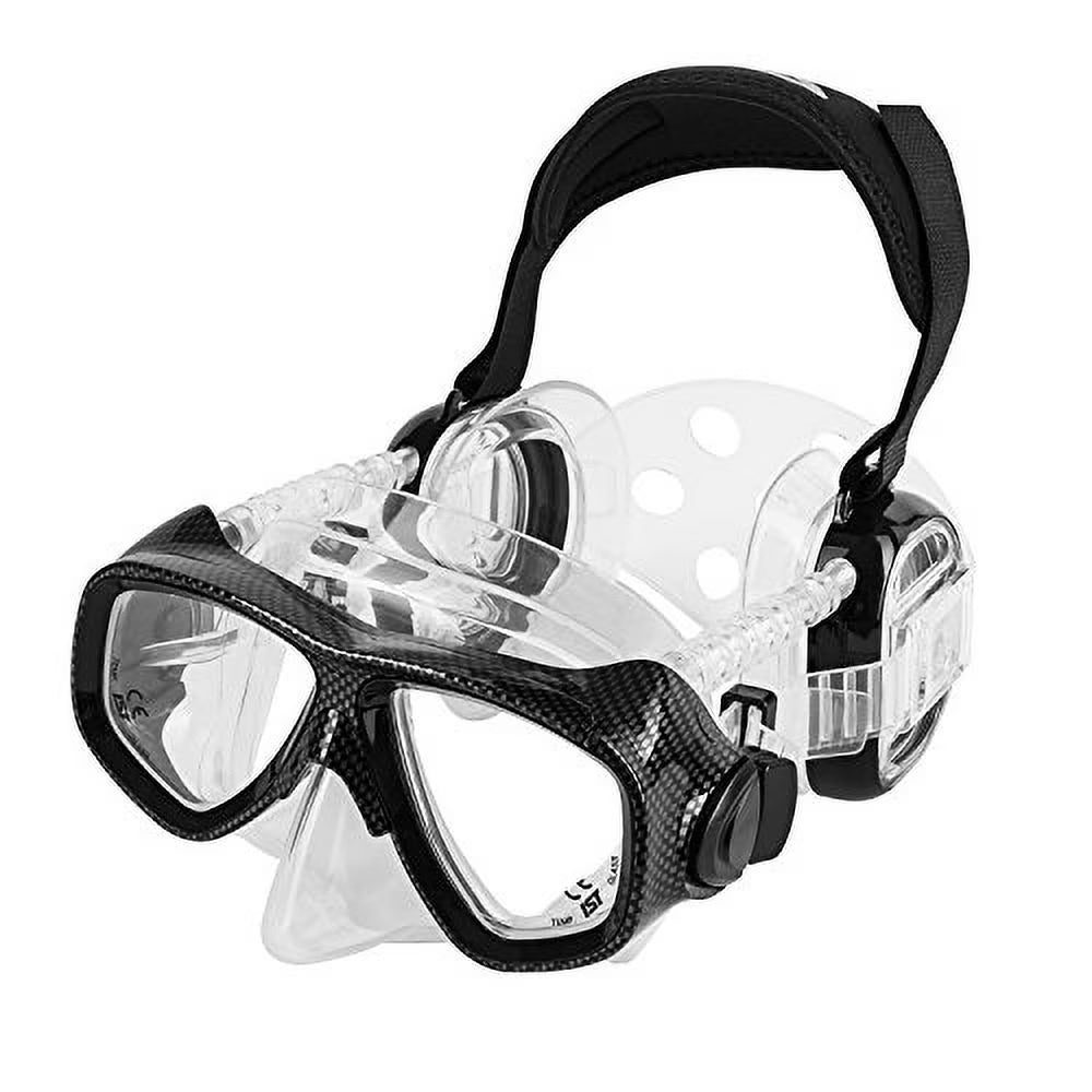 Tempered Glass Dive Mask with Ear Covers E729110