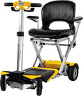 Yellow Automatic Folding Travel Scooter with Lightweight Lithium Battery T9106