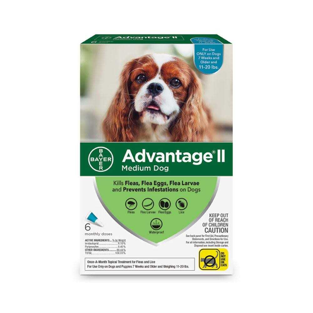 Advantage II for Dogs Medium G481