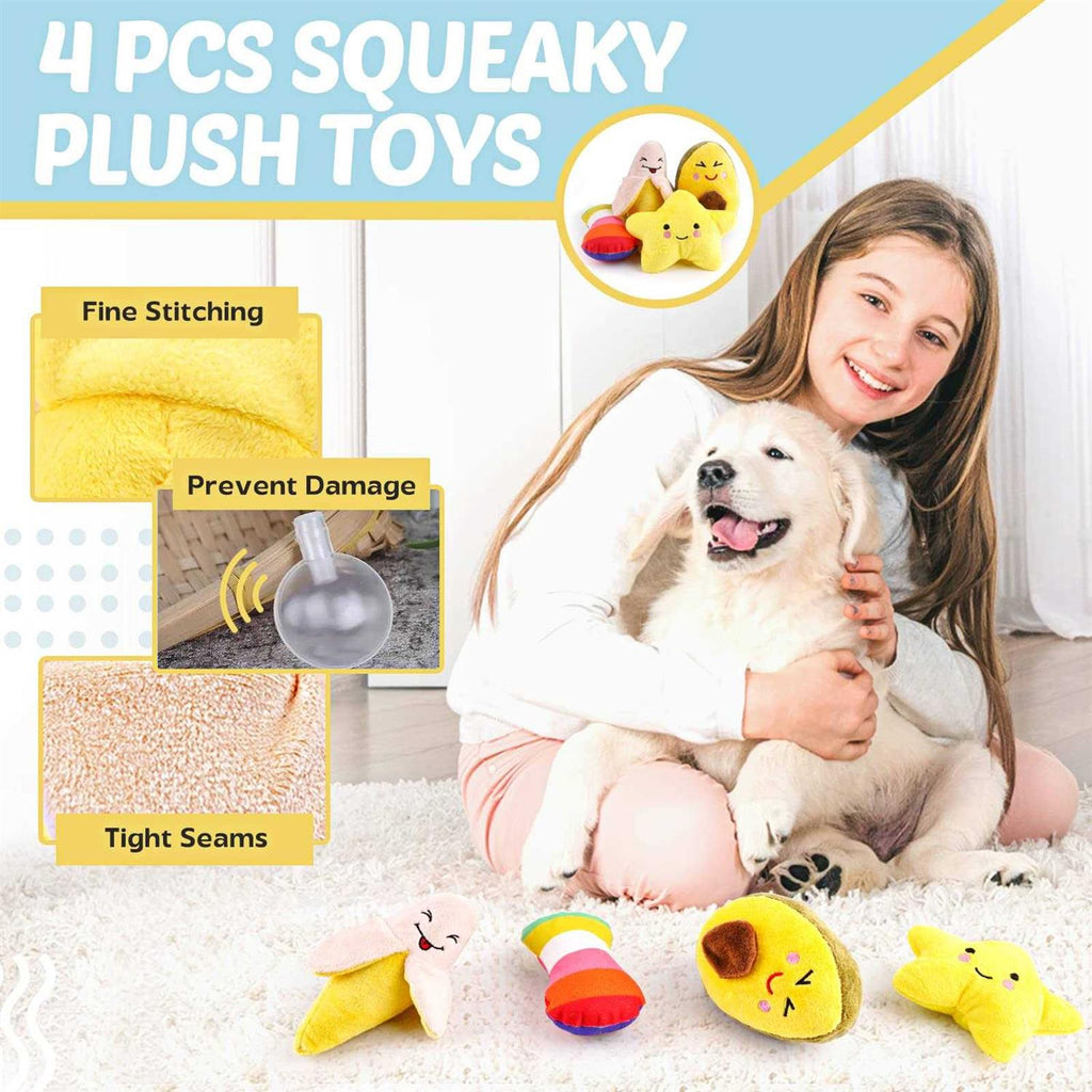 21 Pack Small Dog Chew Toys with Rope Toys R453350