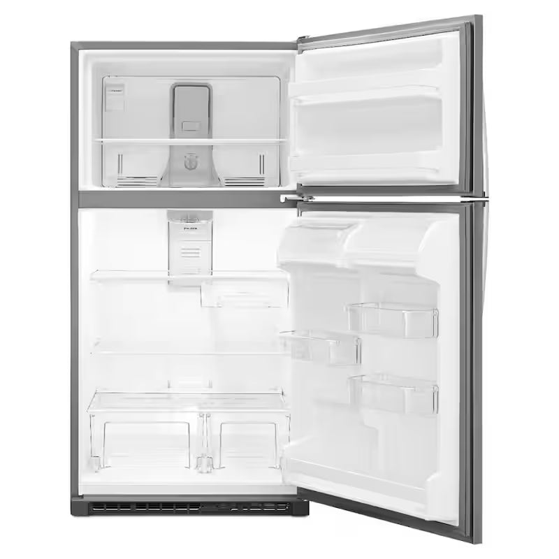 30 in. 18.3 cu. ft. Top Freezer Refrigerator Stainless Steel J814626