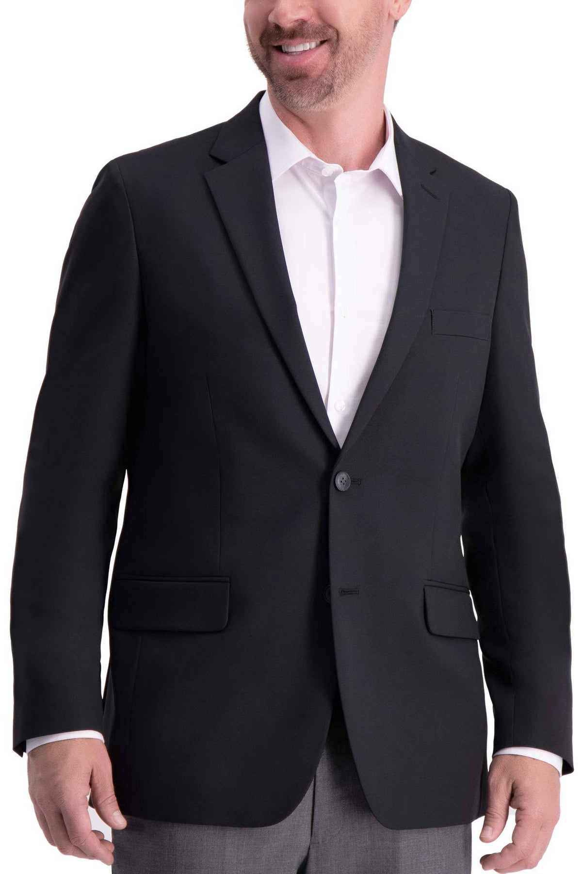 Black Tailored Fit Blazer U6152